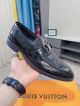 LV Black Calfskin Leather Man Shoes 052530 (4)_th.jpg